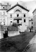 La fabrique de chocolat Cailler photographiée en 1911, 13 ans après la fin de son activité (Musée historique de Vevey)
