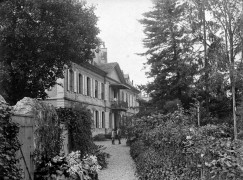 Vue de la Cour-au-Chantres à Vevey (vers 1893?) (Musée historique de Vevey)